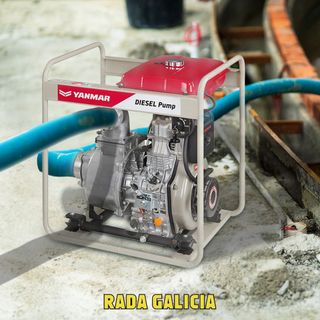 Bomba diesel portatil Yanmar