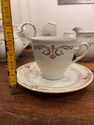 Set da The in porcellana Bavarese con Teiera