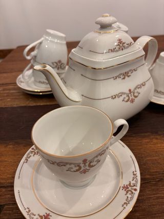 Set da The in porcellana Bavarese con Teiera