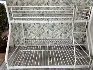 LITERA METALICA MATRIMONIAL BLANCA ¡NUEVA!