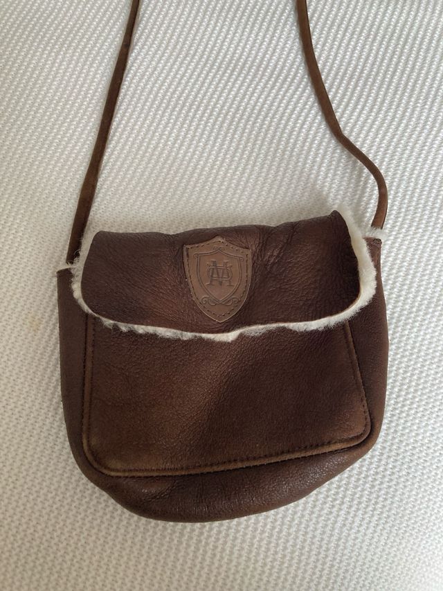 Bolso niña Massimo dutti piel