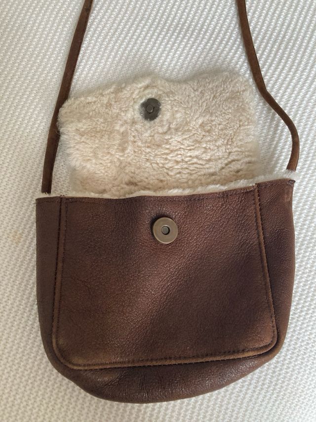 Bolso niña Massimo dutti piel
