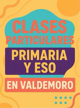 Clases particulares primaria y ESO
