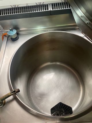 Caldera de cocción industrial