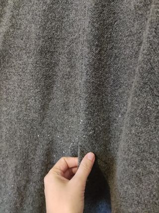 Abrigo gabardina lana