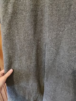 Abrigo gabardina lana