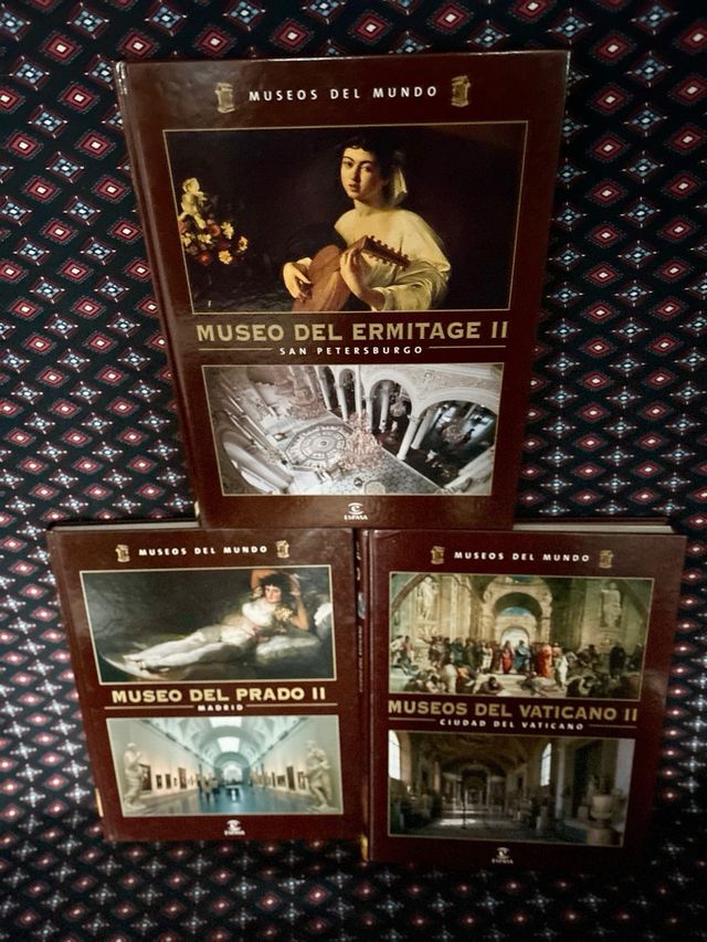 7 TOMOS- MUSEOS DEL MUNDO- ESPASA 2007