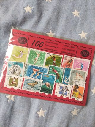 100 Sellos Olimpiadas de verano