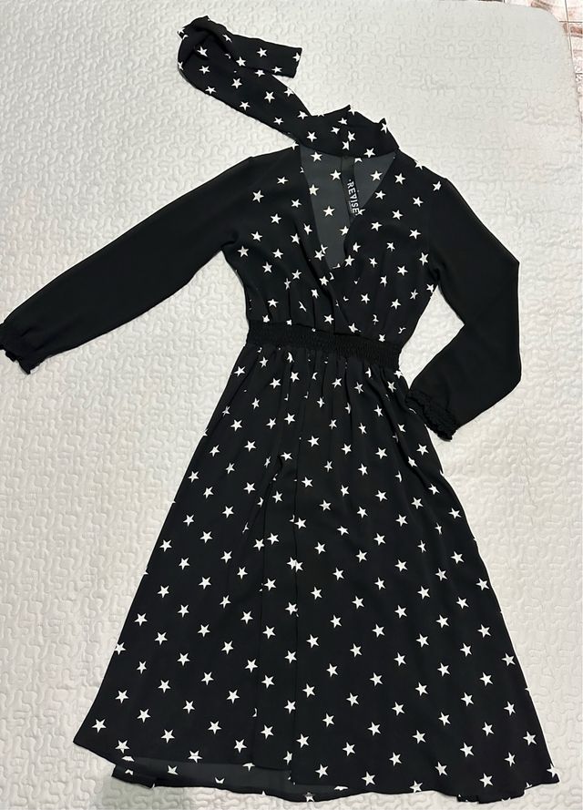 Vestito lungo design stella REVISE