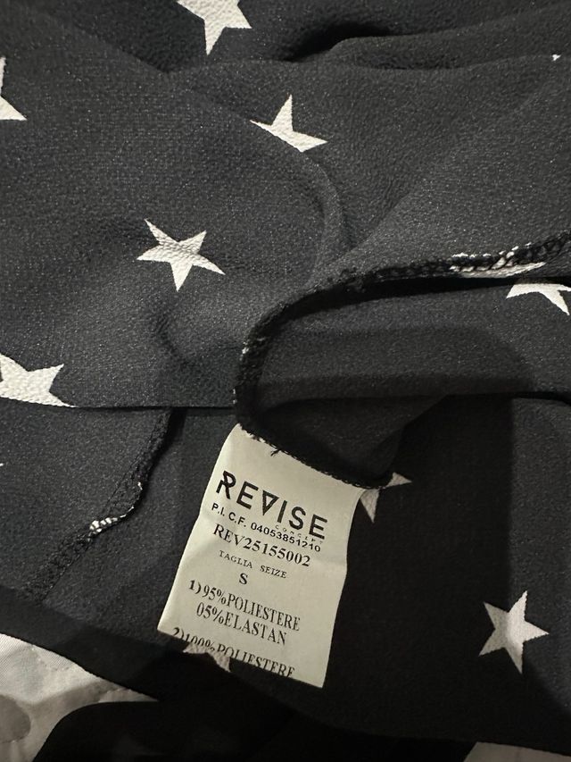 Vestito lungo design stella REVISE