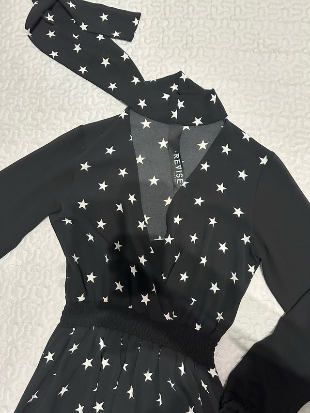 Vestito lungo design stella REVISE