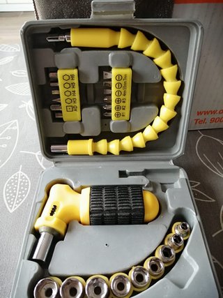 Maletín herramientas atornillador