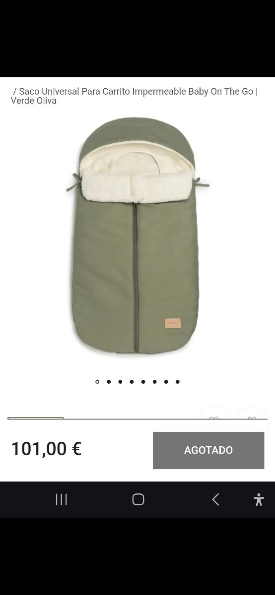 Saco universal carrito