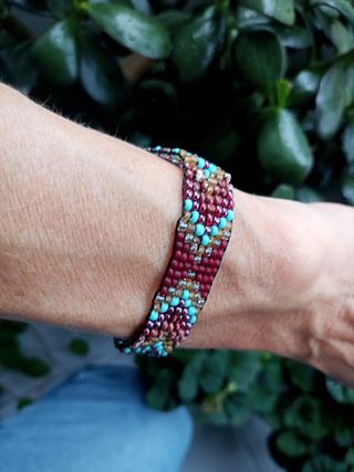 Pulsera abalorios
