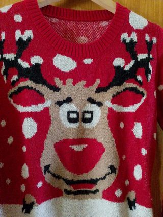 Vestido  t S punto navidad