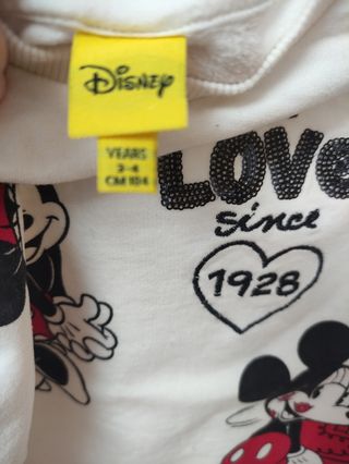 CASI NUEVA! 3-4 años Sudadera Disney