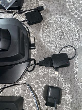 Volante gaming. 4in1 Force Feedback Racing wheel