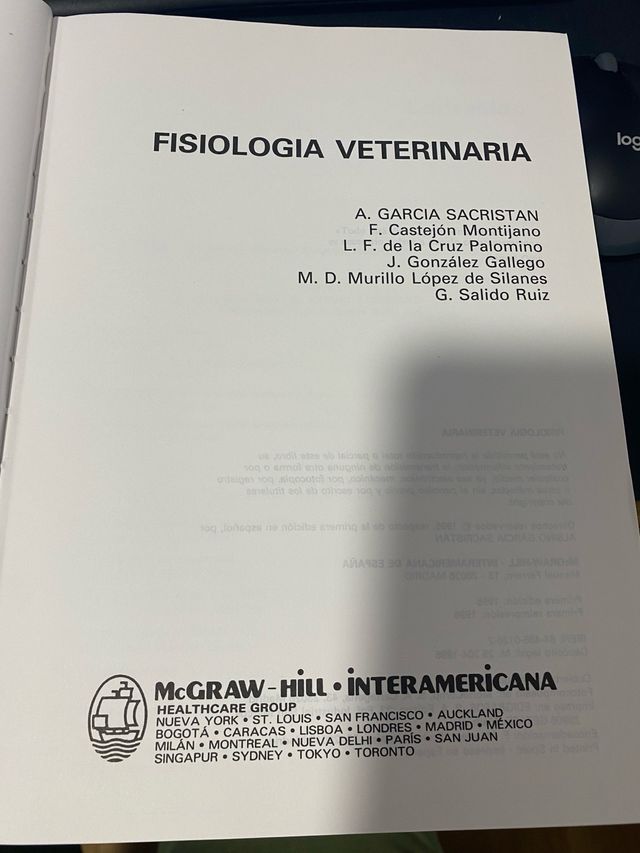 Fisiologia Veterinaria
