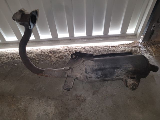 Tubo de escape honda scoopy 49cc 50cc