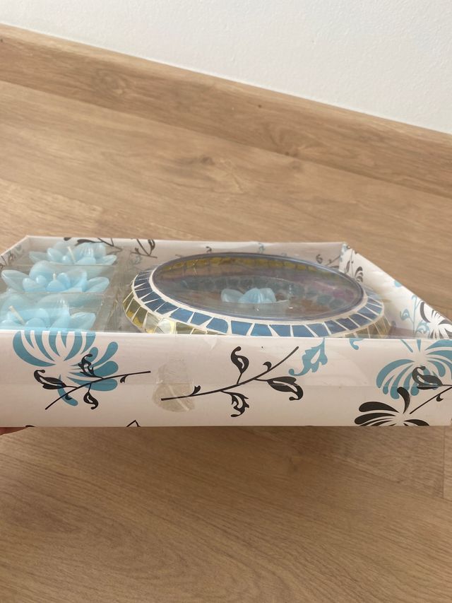 Centro para velas árabe