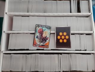 Lote de cartas de Dragón Ball