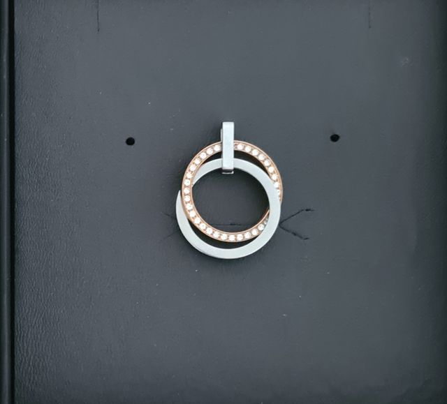 Orecchini in argento, ciondolo in argento a forma di loto