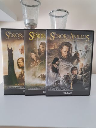 El señor de los anillos dvds