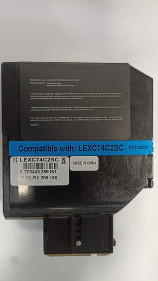 TONER COMPATIBILE LEXMARK CS720 CX725 CX725 CIANO