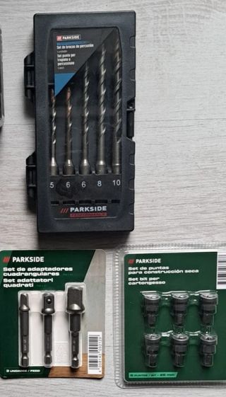 Parkside - Set Punte + Bit cartongesso
