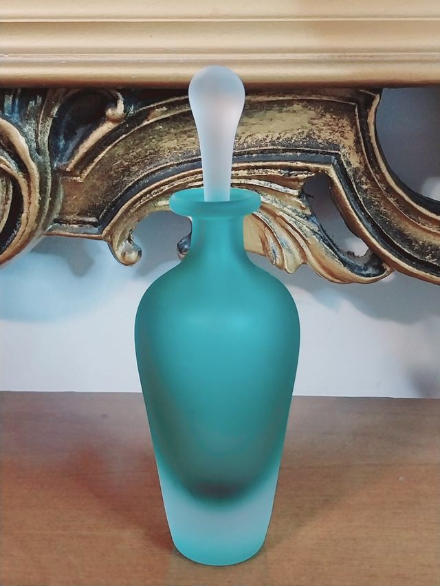 Vaso bottiglia profumo murano 1970
