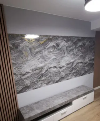 Autoadhesivo PVC de pared y techo imitacion marmol