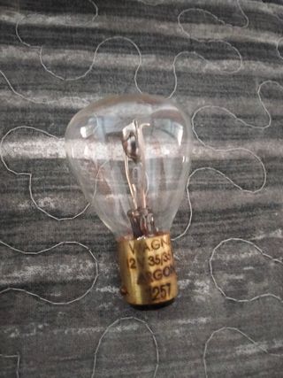 Lote dos bombillas antiguas 12v 35 /35w