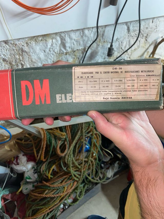 Electrodos industriales para soldadura