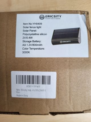 Luci solari per esterni