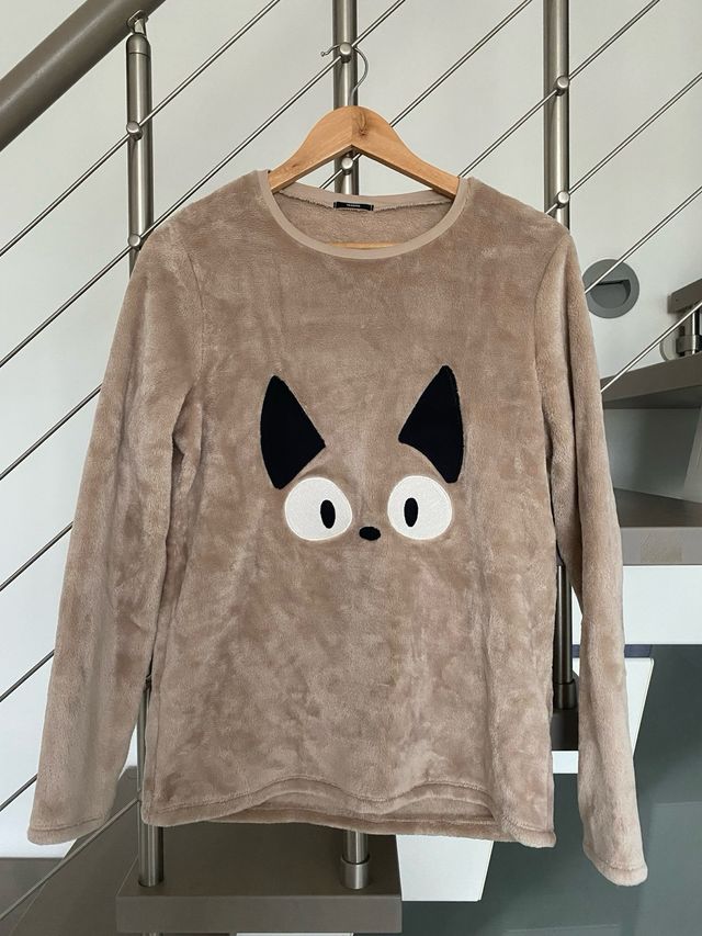 Felpa ciniglia gatto