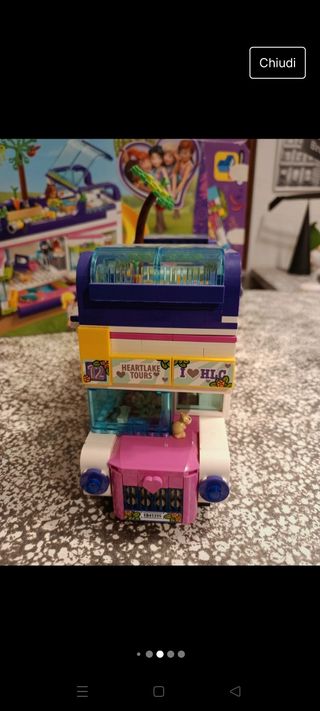 Lego friends bus