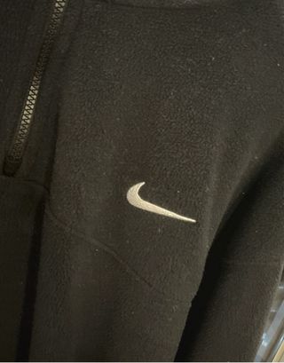 felpa in pile nike