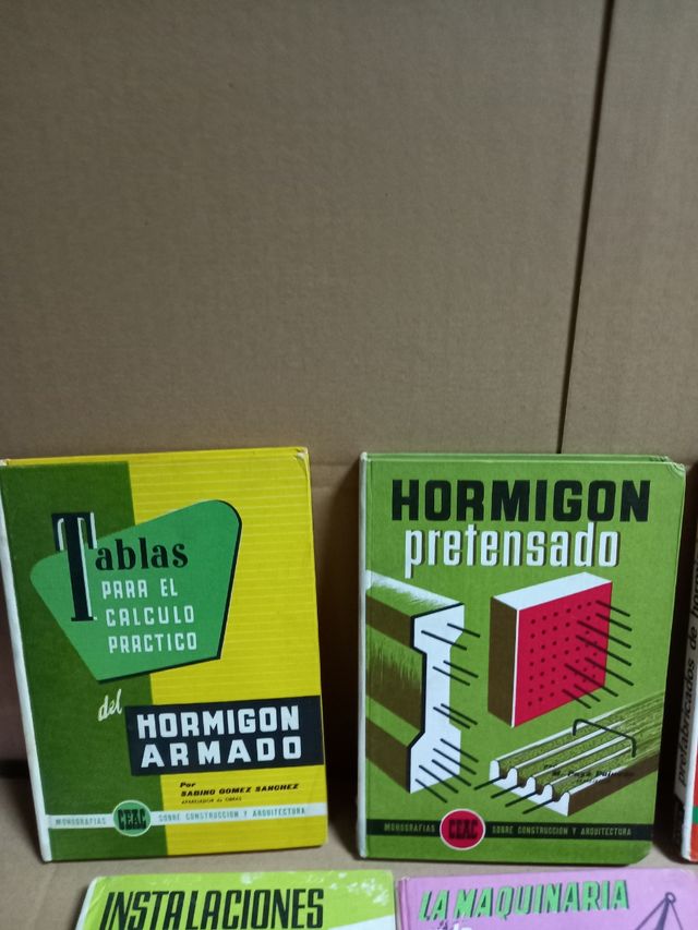 Libros ingenieria y arquitectura