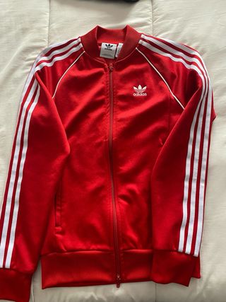 Chaqueta Adidas roja 
