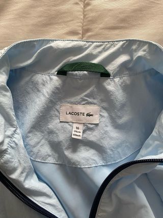 Chaqueta Lacoste 16 años 