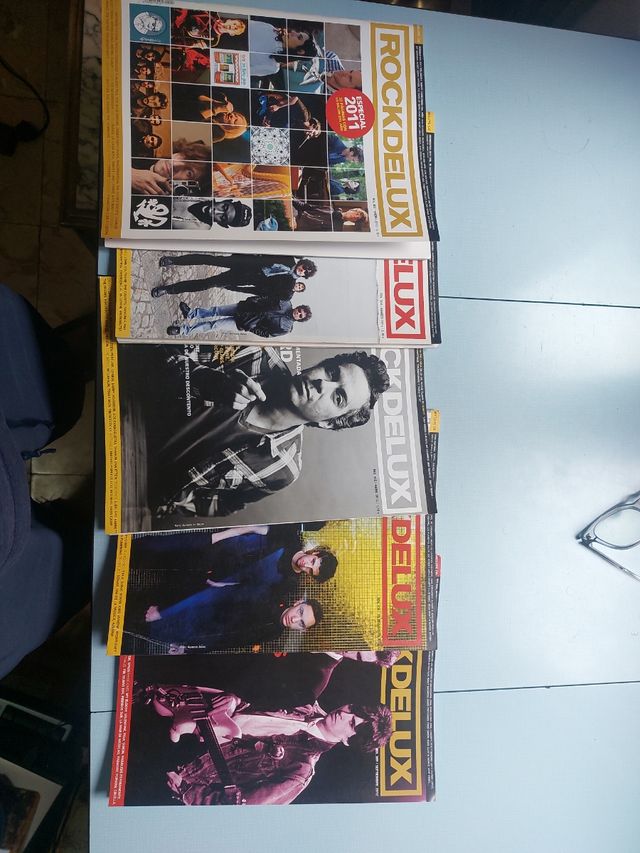 Pack revistas 2012 rock de Lux