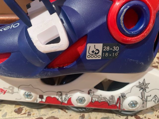 PATINES EN LÍNEA +BOLSA