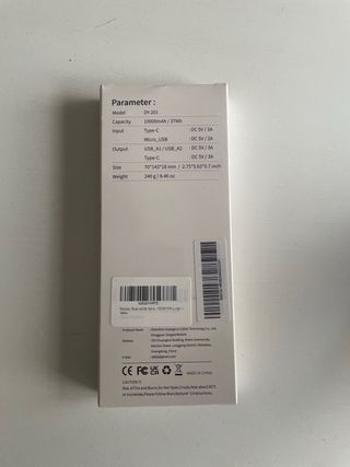 Bateria portatil powerbank 10000mAh