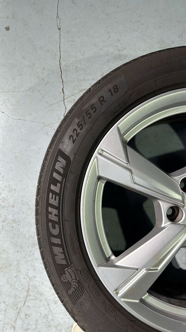 4 LLANTAS AUDI A6 225 55 18