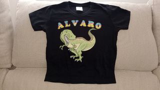 Camisa manga corta Álvaro dinosaurio