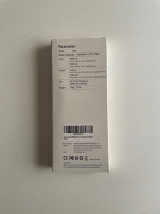 Bateria portátil Powerbank 10000mAh