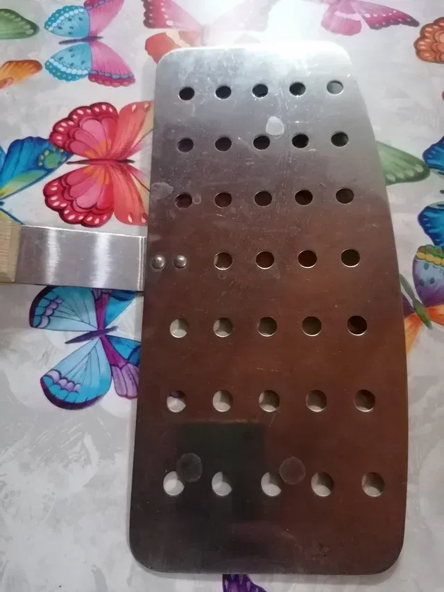 SPATOLA PER BARBECUE O GRIGLIA, GIRA PESCE CARNE