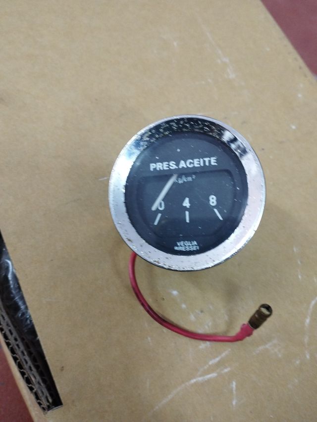 Reloj presión de aceite, coches clásicos