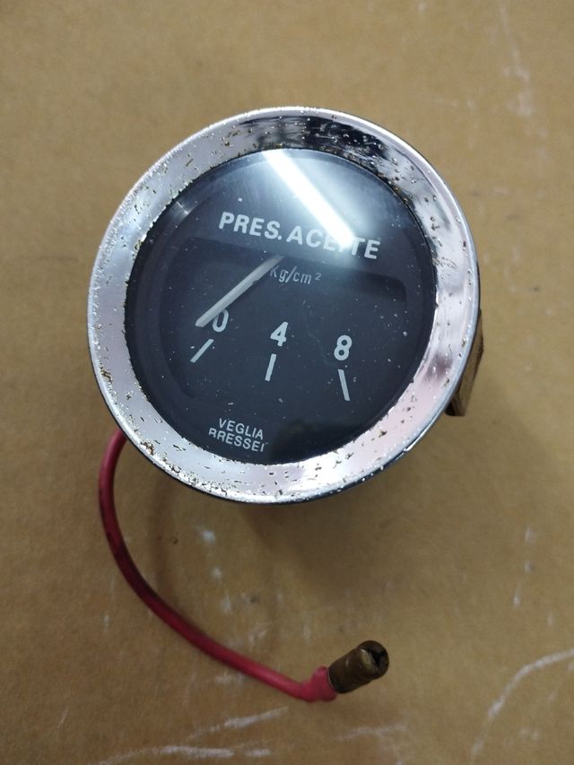 Reloj presión de aceite, coches clásicos