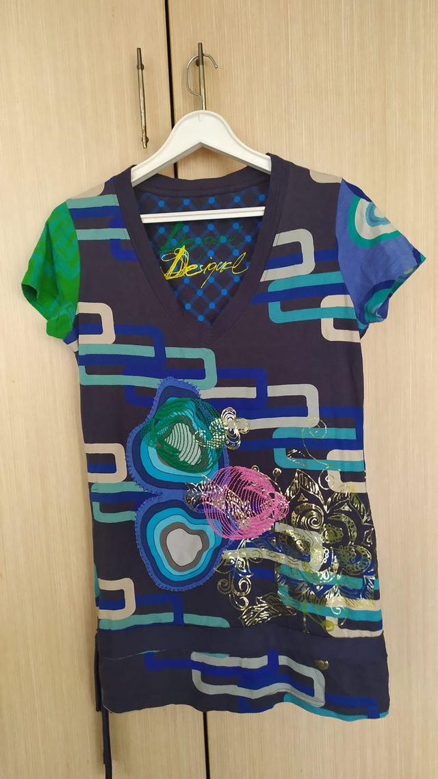 Camiseta sin mangas Desigual talla M-L